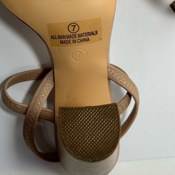 High heels women’s pup Olivia Jaymes sandals size 7 - Picture 5 of 8